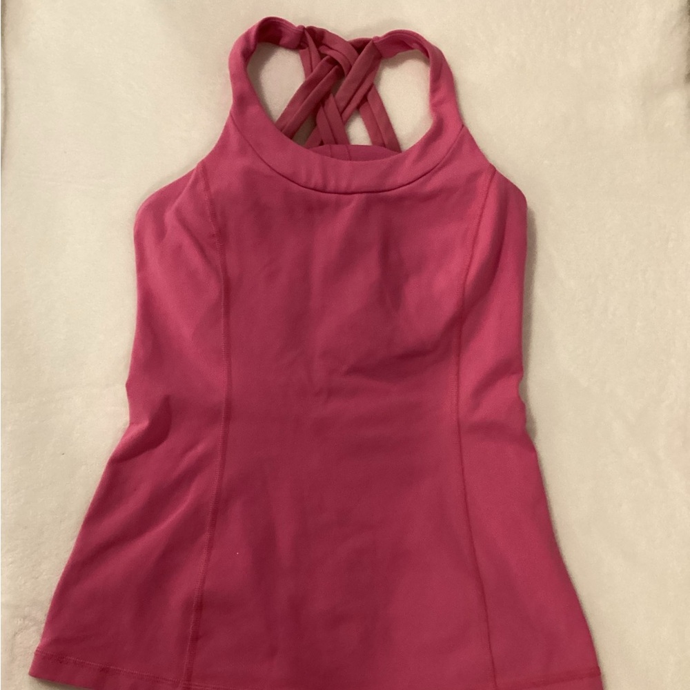 Lululemon Women's Pink Sleeveless Top